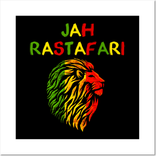 Jah Rastafarian, Lion Jamaica Posters and Art